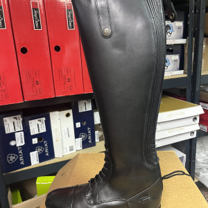 Bottes équitation HKM fourrées cuir noir (40) neuf occasion