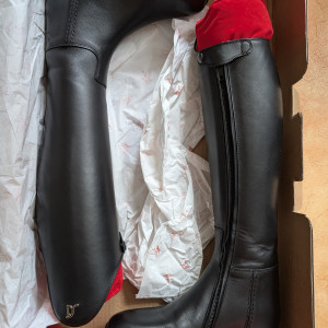 Bottes équitation Sergio Grasso noir (38) neuf occasion