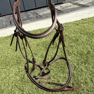Bridon Norton cuir hanava (cheval) occasion