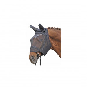 masque anti-mouches hkm noir (poney) occasion