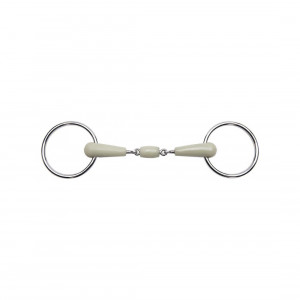Mors 2 anneaux Feeling flexi double brisure 115 cm (neuf) occasion