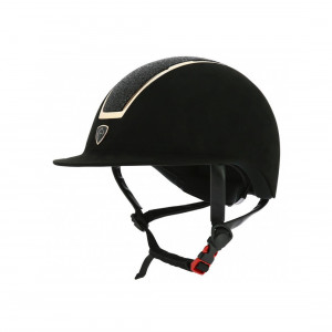 Casque équitation Equithème Glint Lamé noir (52-54) neuf occasion