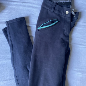 Pantalon équitation Fouganza bleu (10 ans) occasion