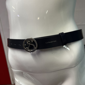 Ceinture Le Sabotier noir (75 cm) neuf occasion