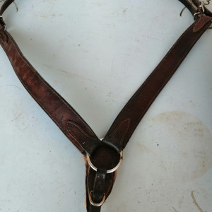 Collier de chasse cuir occasion