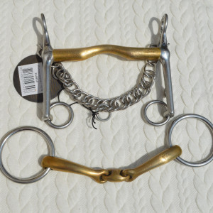 Lot mors de filet & mors de bride Aurigan Sprenger occasion