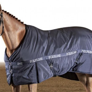 Couverture Equiline 200g bleu 155 cm 6"9(neuf) occasion