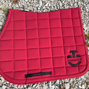 Tapis de selle Cavalleria Toscana Academy rouge (neuf) occasion