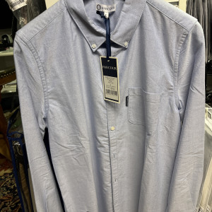 Chemise concours Harcour bleu (L) neuf occasion