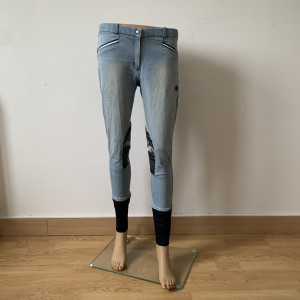 Pantalon équitation Spooks jean bleu T36 occasion