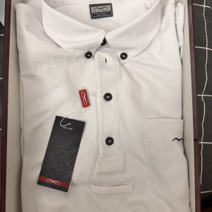 Polo concours Animo homme blanc (L) neuf occasion