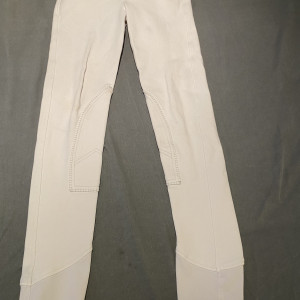 Pantalon concours Equitheme blanc (14 ans) occasion