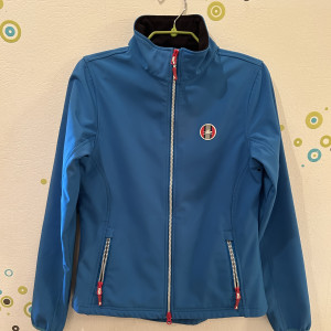 Veste Equithème coton bleu (M) occasion