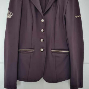 Veste concours Equithème marron strass (36) neuf occasion