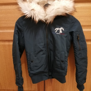 Blouson Penelope lion vert canard (XS) occasion