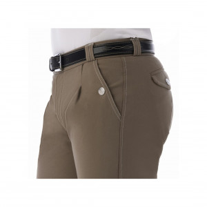 Pantalon équitation Equithème Verona taupe (38) neuf occasion