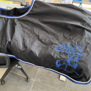 Couvre reins Ju & Pa noir 120 cm occasion