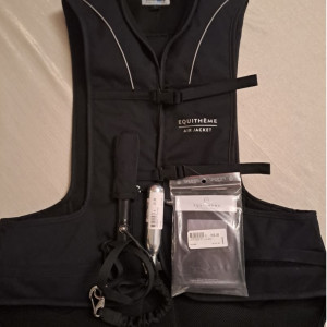 Gilet airbag cavalier Equithème (L) neuf occasion