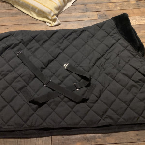 Couverture d'écurie Paddock Sport noir 200g 155 cm occasion