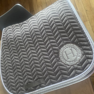 Tapis de selle Harcour gris (cheval) occasion