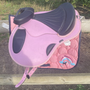 Selle Fouganza rose occasion