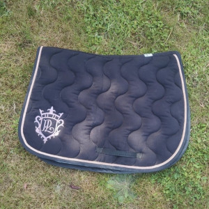 Tapis de selle Pénélope Leprévost noir (cheval) occasion