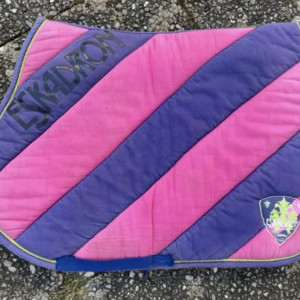 Tapis de selle Eskadron rose et violet occasion