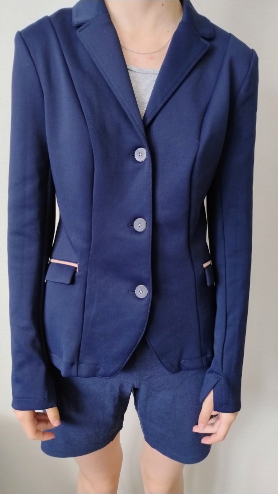 Veste concours Fouganza bleu (38) occasion