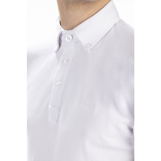 Polo concours HKM hommes kentucky blanc (XS) neuf occasion
