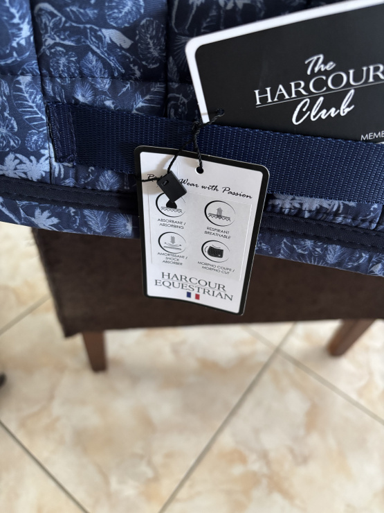 Tapis de selle Harcour bleu (cheval)& casquette neuf occasion