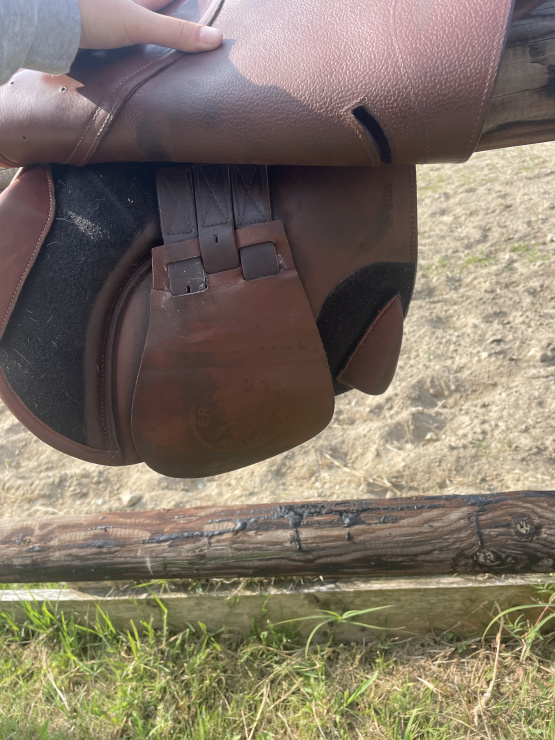 Selle mixte Éric Thomas 17,5 pouces occasion