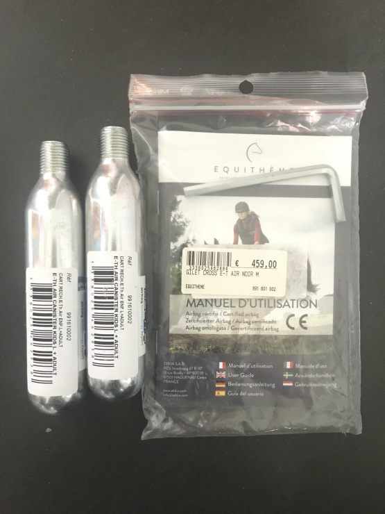 Gilet airbag Equitheme (M) occasion
