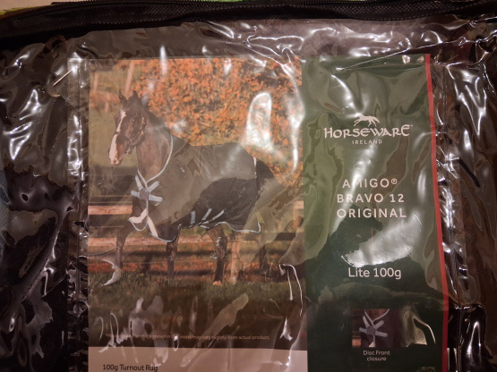 Couverture Horseware Amigo 100g 6’3 (140 cm) occasion