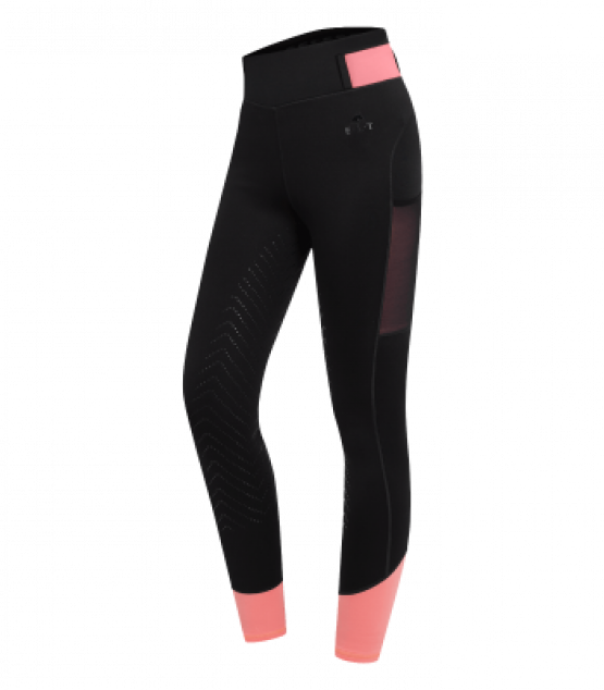 Legging équitation ELT noemi noir / rose enfant (10 ans) neuf occasion