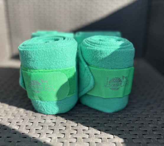 Bandes polo Jumptec vert *4 (cheval) occasion