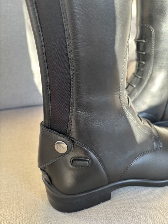 Bottes équitation Castilgo noir (39) neuf occasion