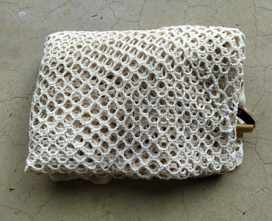 Couverture séchante nid d’abeilles 140 cm occasion