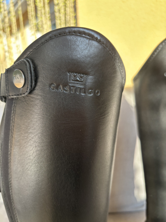 Bottes équitation Castilgo noir (39) neuf occasion