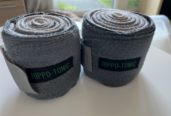 Bandes de travail Hippo Tonic gris *2 (cheval) occasion