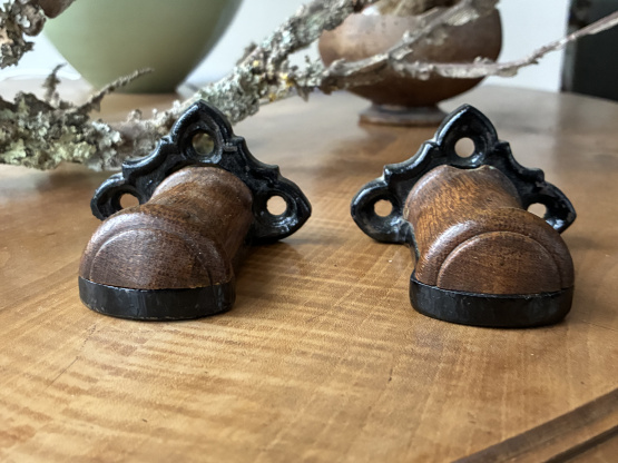 Portes brides bois et métal *2 occasion