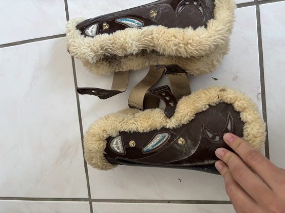Guêtres Veredus Carbon gel marron (cheval) occasion
