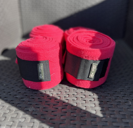 Bandes Polo Horze rouge *4 (cheval) occasion