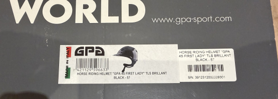 Casque GPA 4S first lady noir (57) occasion