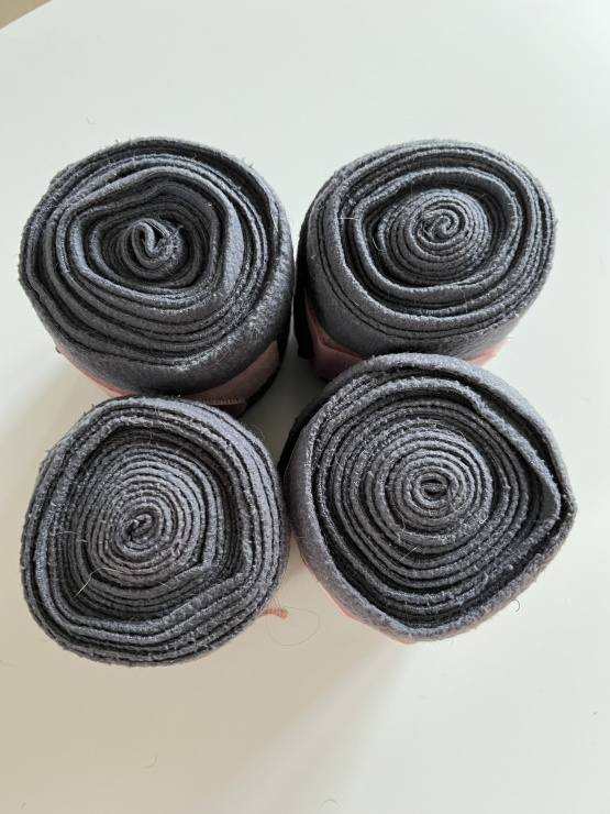 Bandes polo Jumptec gris *4 (cheval) occasion