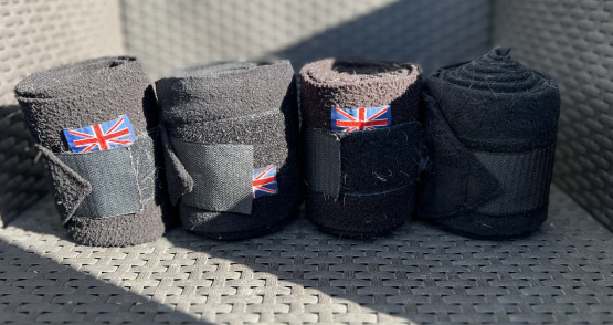 Bandes polo Elizabeth Greenwood noir *4 (cheval) occasion