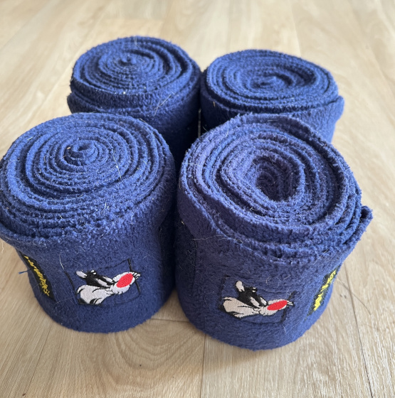 Bandes de Polo bleu *4 (cheval) occasion