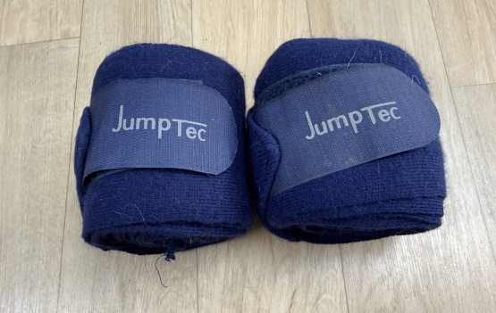 Bandes de travail Jumptec bleu *2 (cheval) occasion