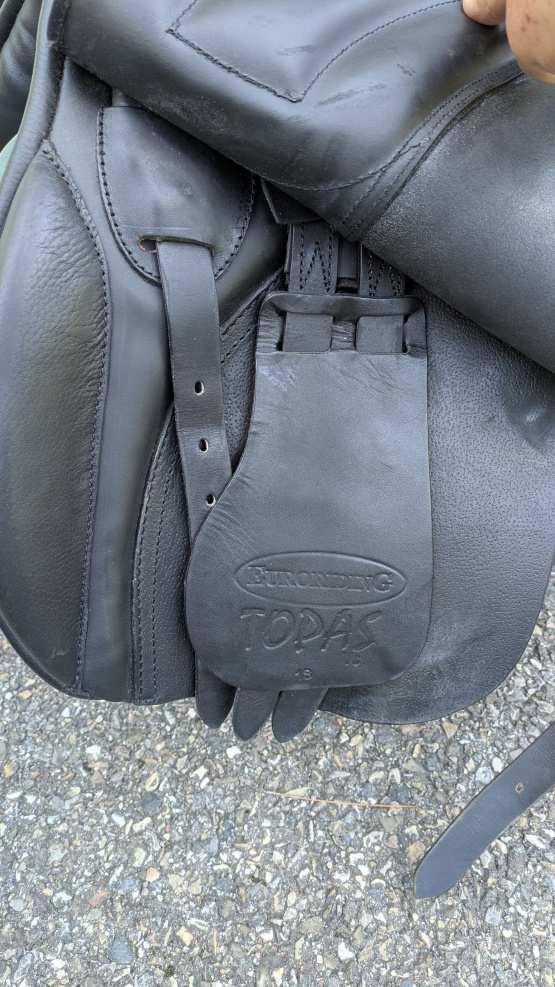 Selle mixte Euroriding Topas 18 pouces occasion