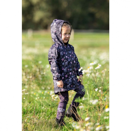 Coupe-vent HKM imperméable lola lilas (8 ans) neuf occasion