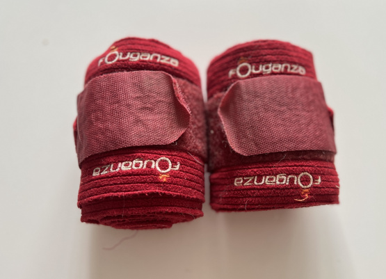 Bandes Polo Fouganza rouge *2 (cheval) occasion